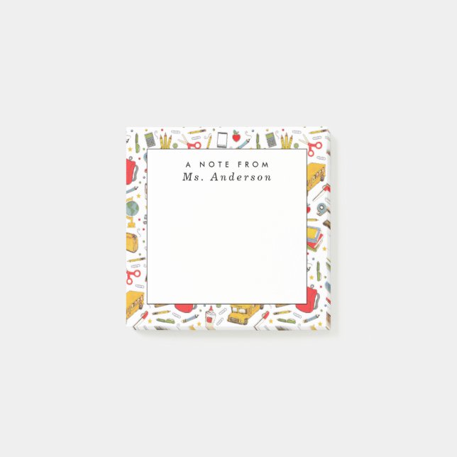 Elementary Teacher Post-it Notes (Front)