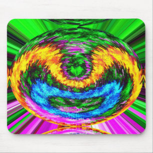 Elements decorative art mouse mat
