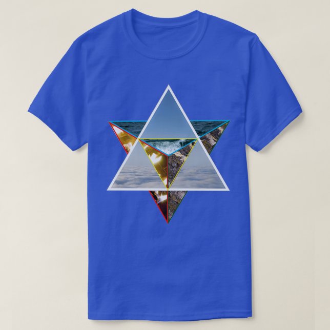 Elements Merkaba T-Shirt (Design Front)