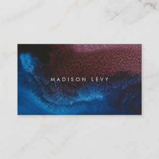 Elements Minimalist Modern Contemporary Business Appointment Card