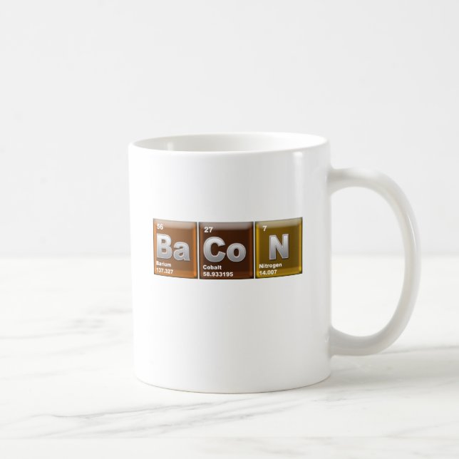 Elements of BaCoN Coffee Mug (Right)