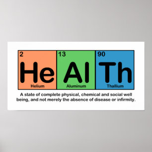 Elements of Health Poster