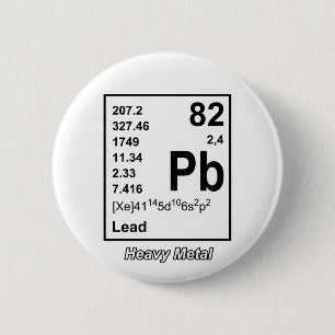 Elements of Heavy Metal Button