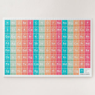 Elements of the Periodic Table 1014 Pieces Jigsaw  Puzzle