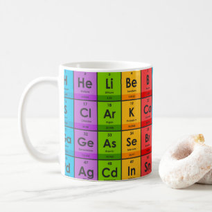 Elements of the Periodic Table Coffee Mug