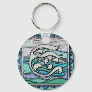 Elements series- Water symbol Key Ring