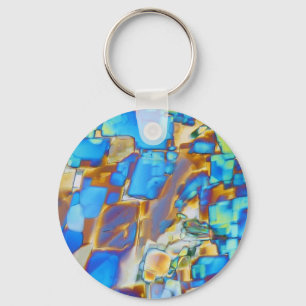 Elements/Yttrium under the microscope Key Ring