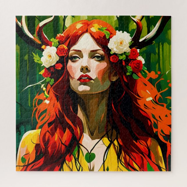 Elen of the Ways Jigsaw Puzzle (Vertical)