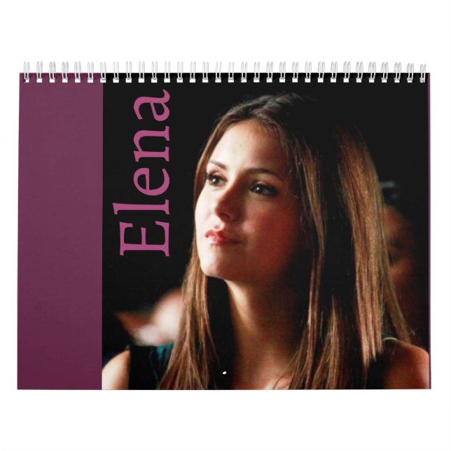 Elena Gilbert Calendar (Cover)