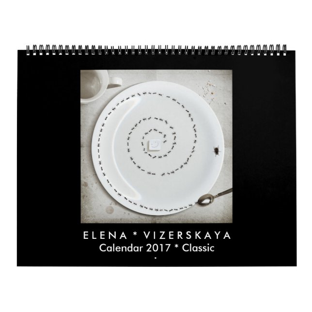 Elena Vizerskaya Art Calendar 2017 CLASSIC (Cover)
