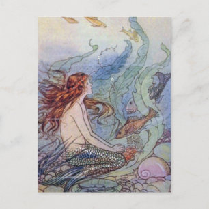 Elenore Abbott The Mermaid Postcard