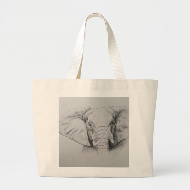 Elephant 2011 large tote bag (Front)