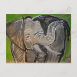 elephant#7 postcard