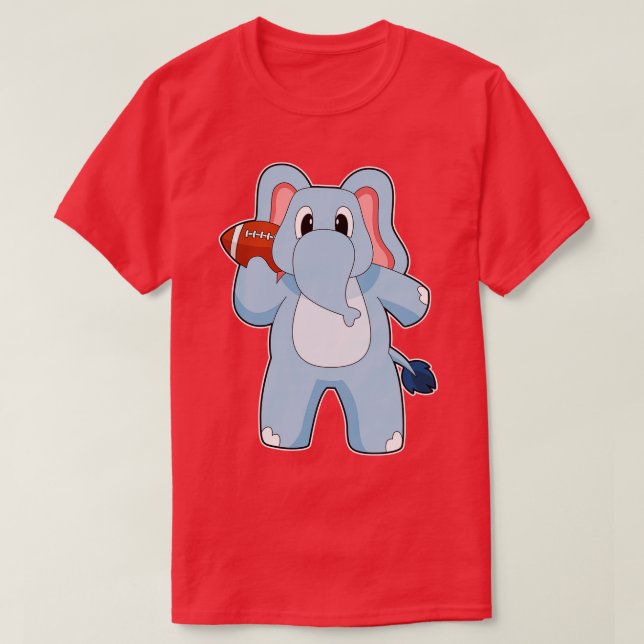 Elephant American T-Shirt (Design Front)