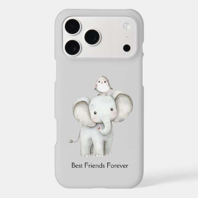 Elephant and Bird Best Friends (Back)