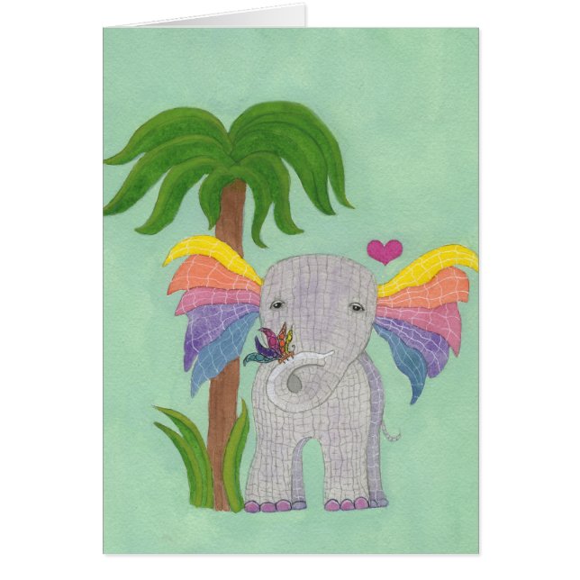 Elephant and Butterfly BFF (Front)