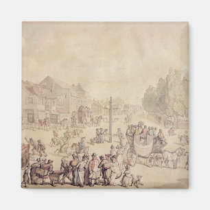 Elephant and Castle Magnet