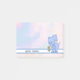 Elephant and Flower Post-it adhesive Post-it Notes