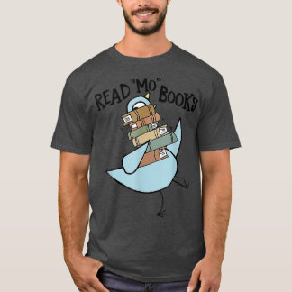 Elephant And Piggie Read Mo books Pigeon  T-Shirt