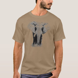 Elephant - Animal Artwork T-Shirt