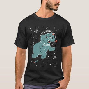 Elephant Animals In Space T-Shirt