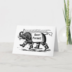 Elephant Appreciation Day Card