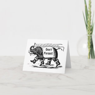 Elephant Appreciation Day Card