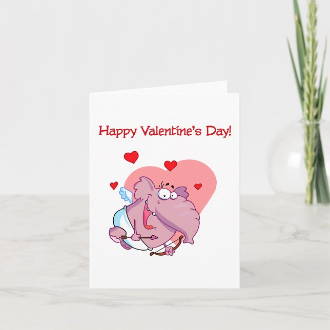Elephant As Cupid Note Cards (Creator Uploaded)
