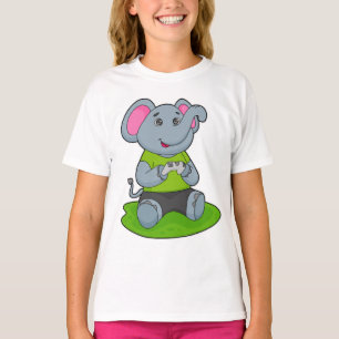 Elephant as Gamer T-Shirt