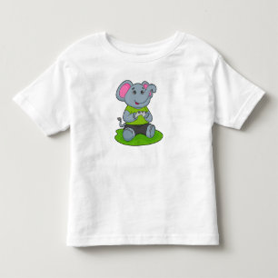 Elephant as Gamer Toddler T-Shirt