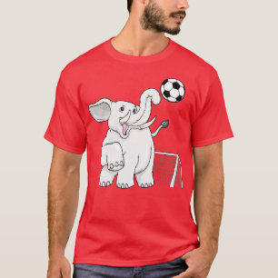 Elephant as player with ball 2 T-Shirt