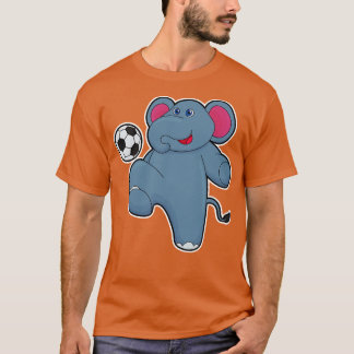 Elephant as player with ball T-Shirt