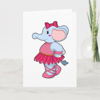 Elephant at Ballet with Skirt