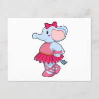 Elephant at Ballet with Skirt