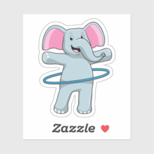 Elephant at Fitness with Fitness tires