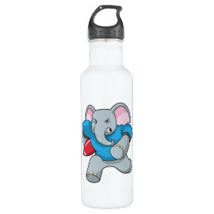 Elephant at Football with Equipment 710 Ml Water Bottle