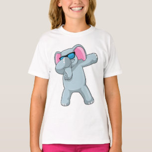 Elephant at Hip Hop Dance Dab T-Shirt