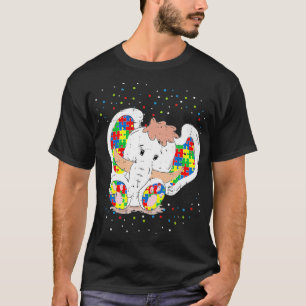 Elephant Autism Awareness Gifts For Kids Cute Anim T-Shirt