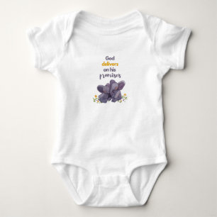Elephant Baby Bodysuit