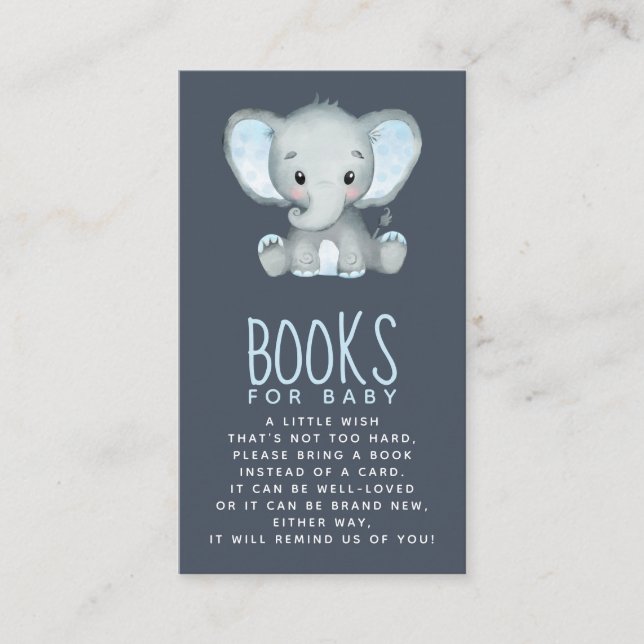  Elephant Baby Shower Books for Baby  Enclosure Ca (Front)