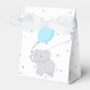 Elephant Baby Shower Boy Cute Favour Box