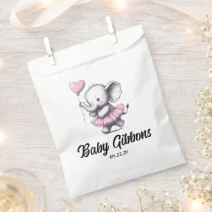 Elephant Baby Shower Favour Bags