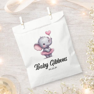 Elephant Baby Shower Favour Bags