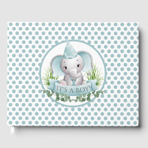 Elephant Baby Shower Guest Book