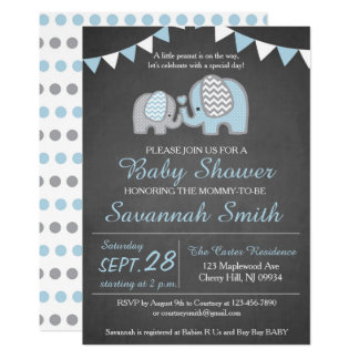 photo baby shower invitations