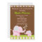 Elephant Baby Shower Invitations - Pink Girl