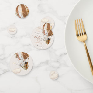 Elephant Balloon Baby Shower Confetti