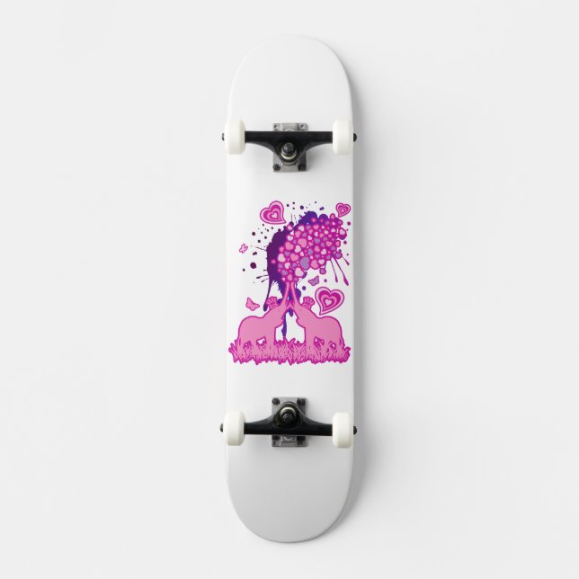 Elephant_Bathing Skateboard (Front)