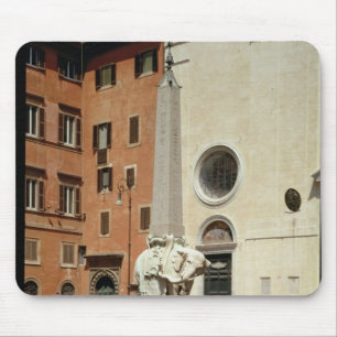 Elephant Bearing an Egyptian Obelisk, 1667 Mouse Mat