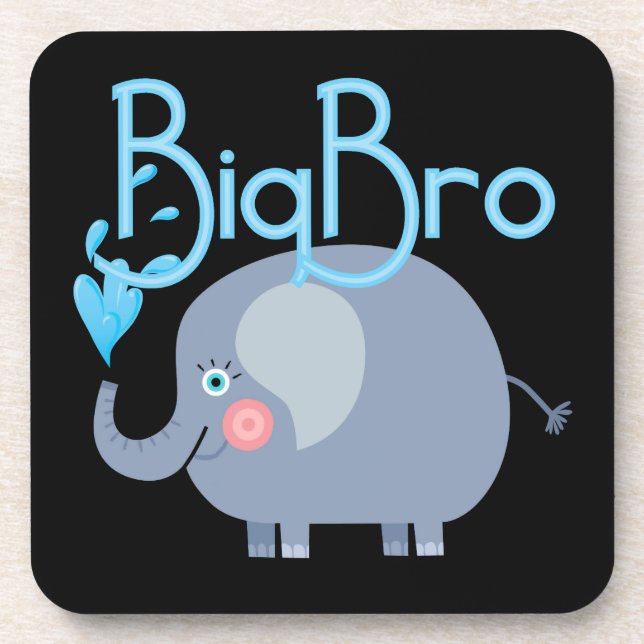 Elephant Big Bro Coaster (Front)